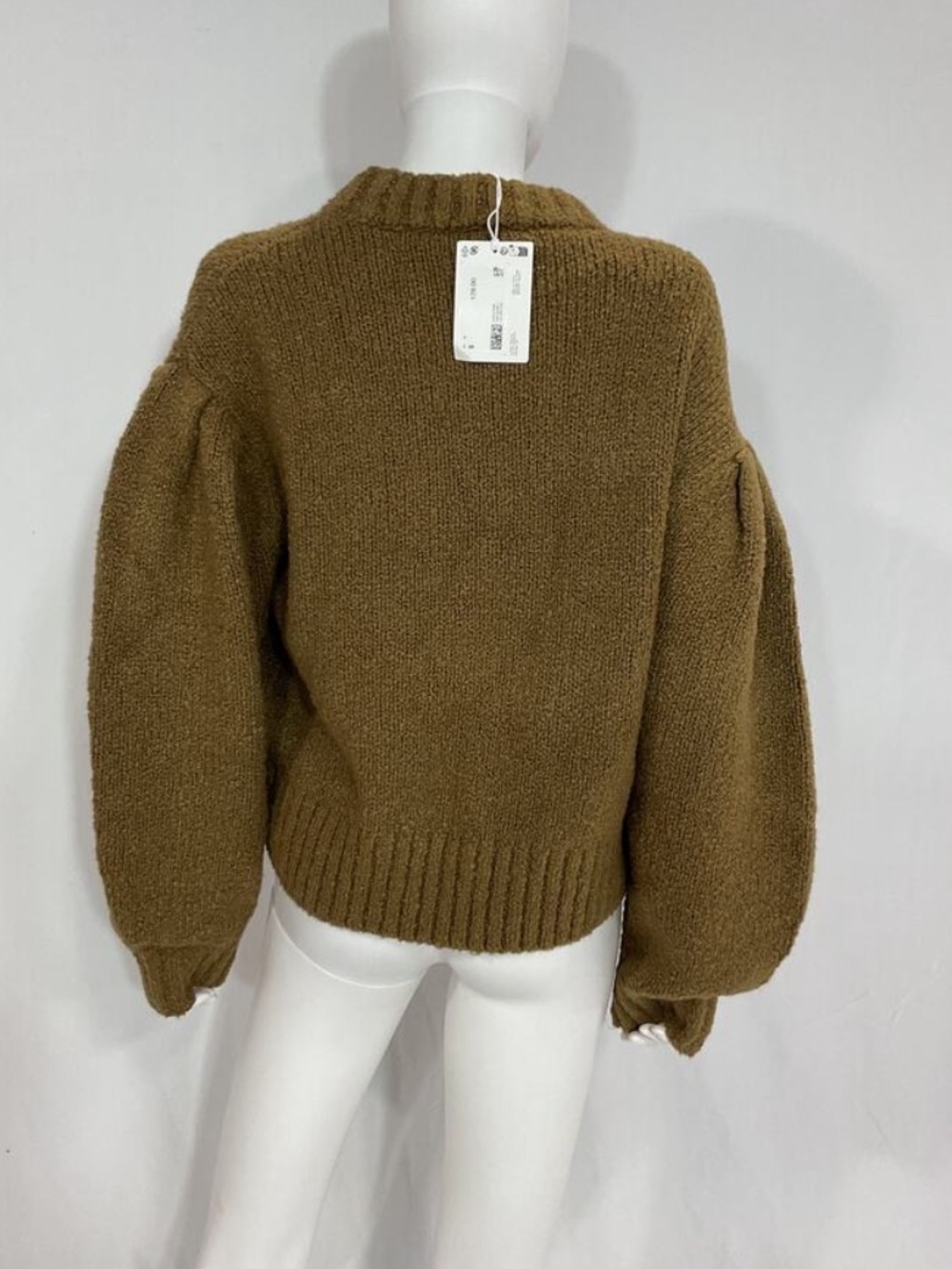 & Other Stories Puff-Sleeve Crewneck Sweater - Picture 3 of 5